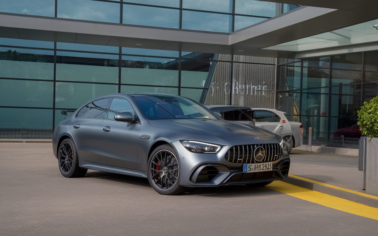 c63 amg 4-cylindres : quand Mercedes revisite la puissance en 2025 avec humour !