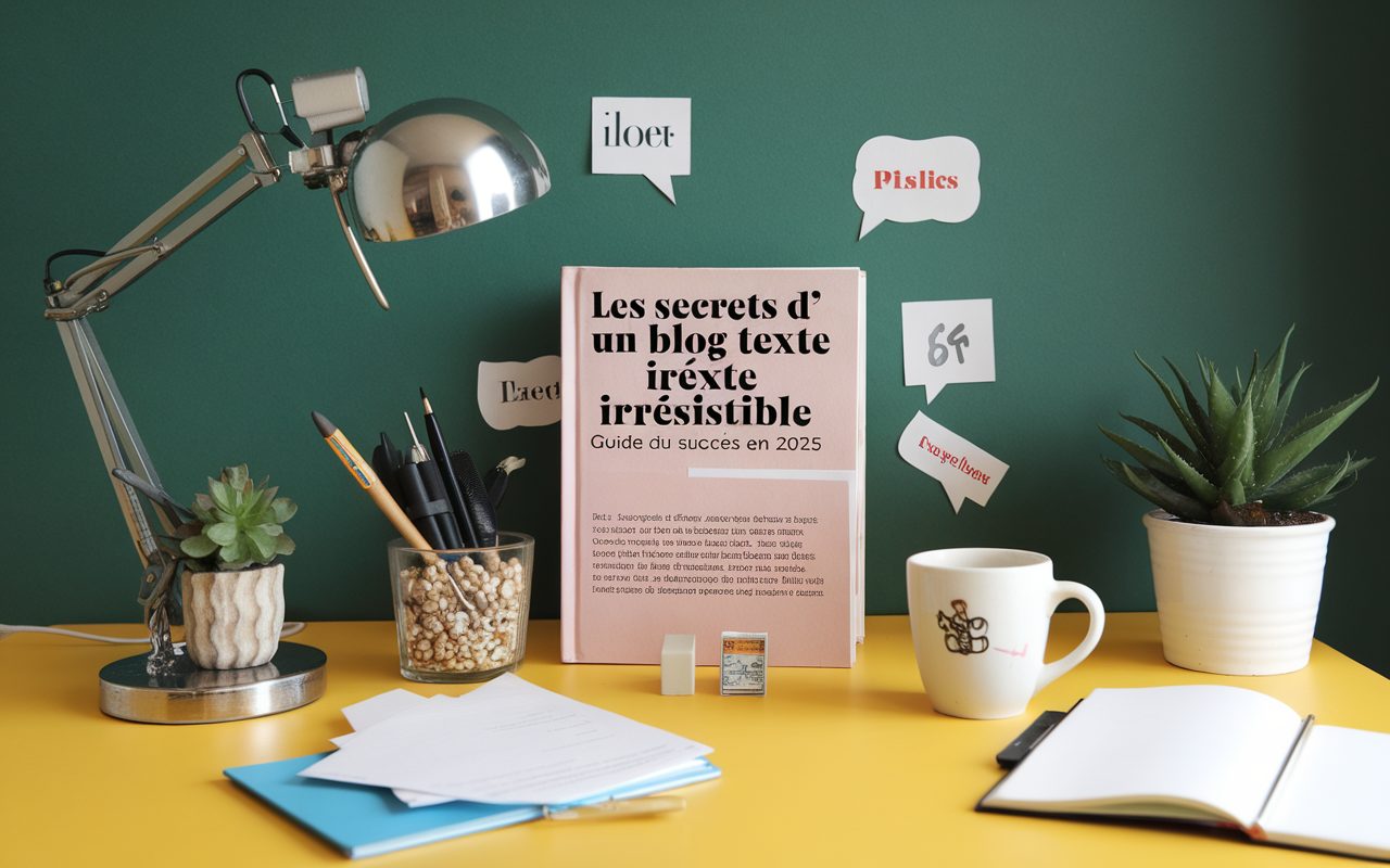 Les secrets d&rsquo;un blog texte irrésistible : guide du succès en 2025