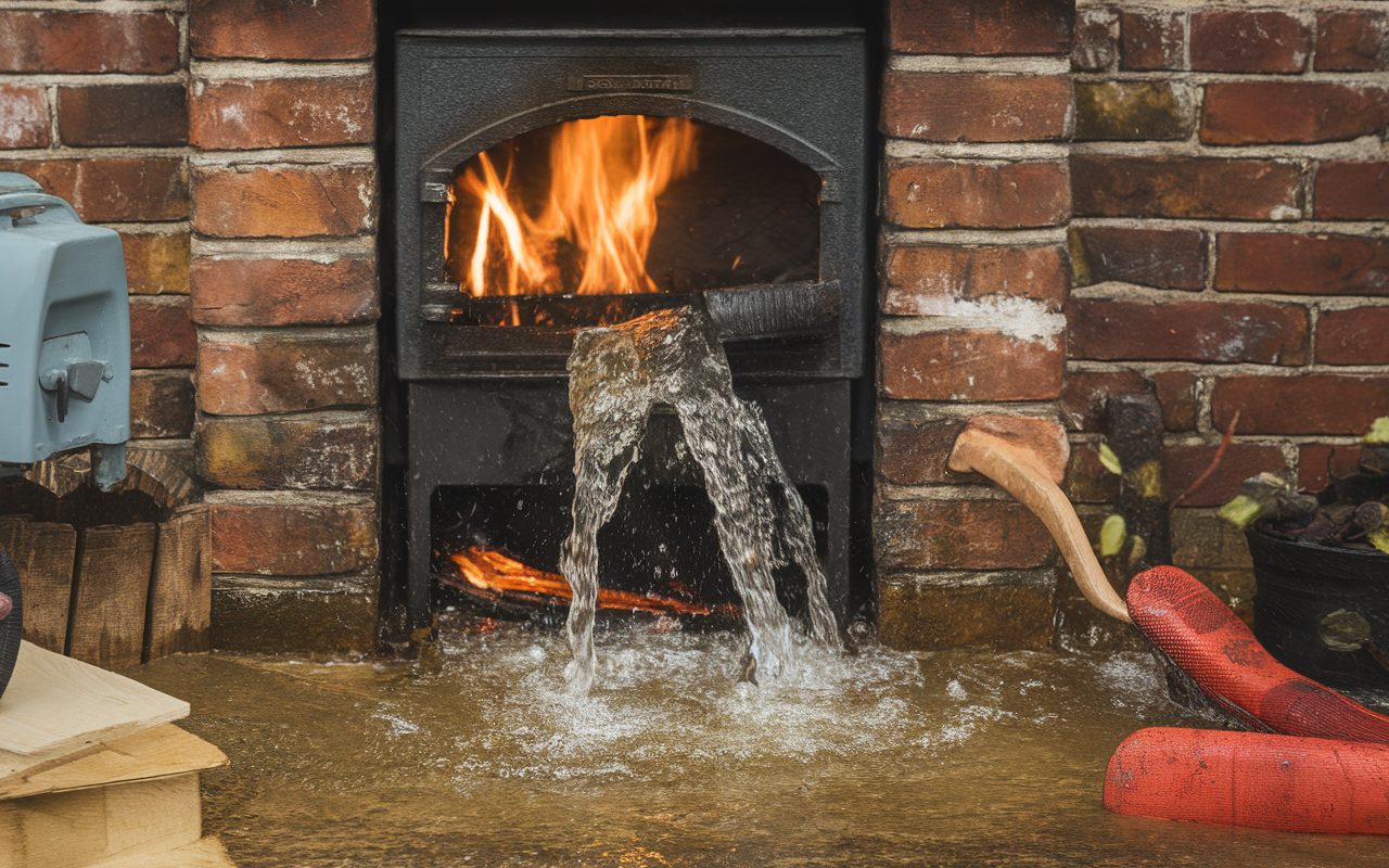 Quand la chaudière fuit par le bas et se met à pleurer des larmes d'eau : que faire ?